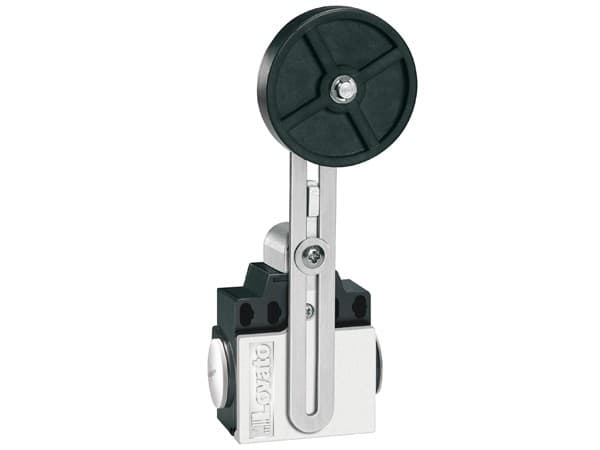 LOVATO ELECTRIC - Interrupt de position a levier à galet réglable 2NC dépendant. Galet caoutchouc