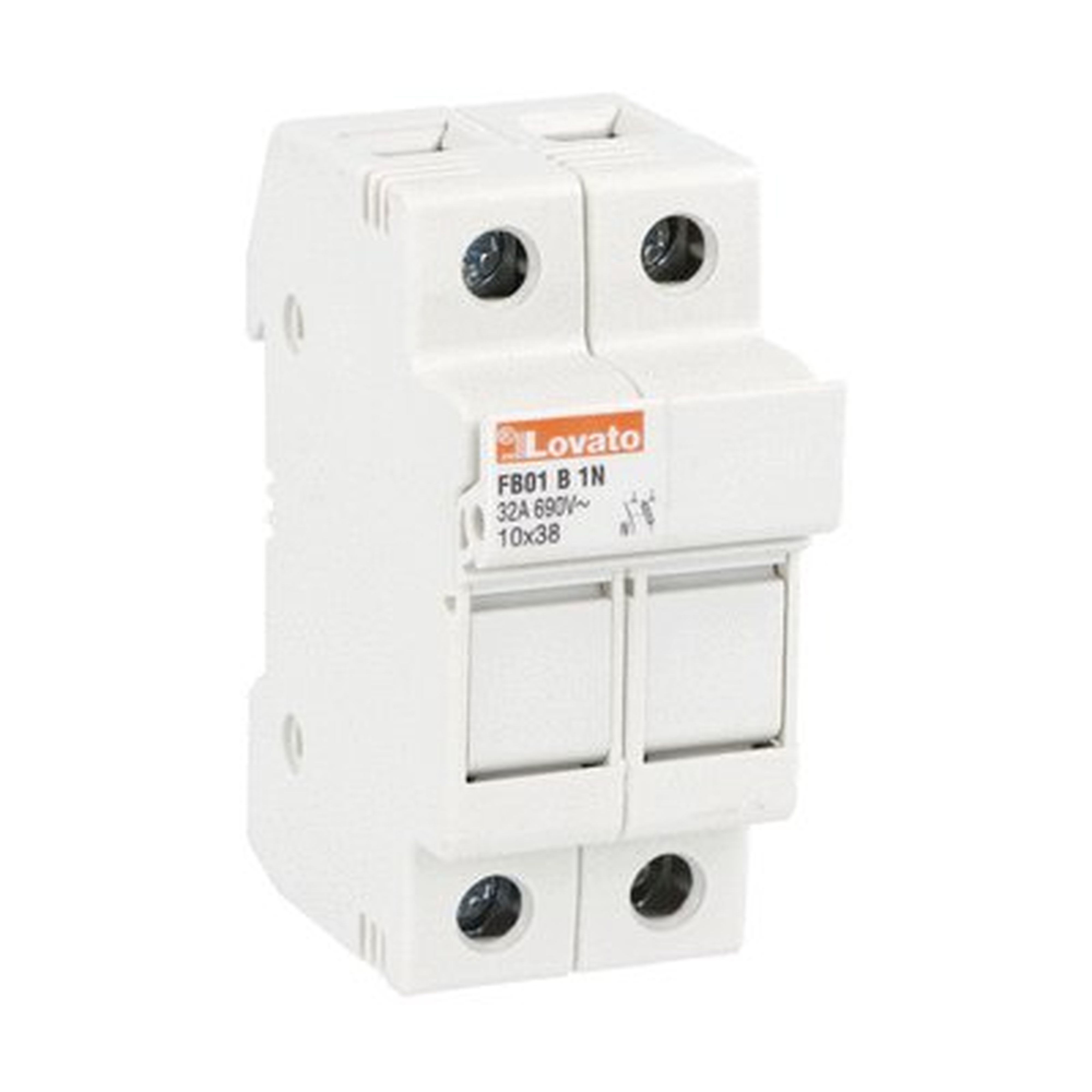 LOVATO ELECTRIC - Porte-fusibles, pour fusibles 10x38 1P+N In32A 690VAC sans indicateur lum.
