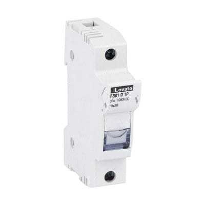 LOVATO ELECTRIC - Porte-fusibles, pour fusibles 10x38 1P In32A 1000VDC sans indicateur lum.