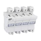LOVATO ELECTRIC - Porte-fusibles, x fusibles 22x58 3P+N In 100A/125A 690VAC sans indicateur lum.