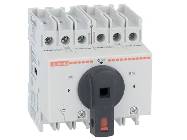 LOVATO ELECTRIC - Inverseur assemblé tripolaire 63A