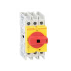 LOVATO ELECTRIC - Interrupteurs-sectionneurs 3P commande directe AC21A 40A Jaune/Rouge