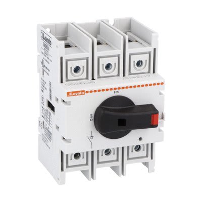 LOVATO ELECTRIC - Interrupteurs-sectionneurs 3P commande directe AC21A 30A
