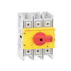 LOVATO ELECTRIC - Interrupteurs-sectionneurs 3P commande directe AC21A 100A Jaune/Rouge