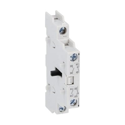 LOVATO ELECTRIC - Contacts auxiliaires ouverture simultanée 1NO+1NC x sec. à commande directe GA