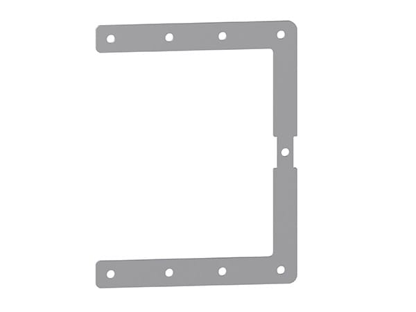 LOVATO ELECTRIC - Kit Plaques fermeture pour les câbles blindés pour coffret GAZ..1