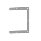 LOVATO ELECTRIC - Kit Plaques fermeture pour les câbles blindés pour coffret GAZ..1
