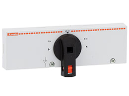 LOVATO ELECTRIC - Condamnation mécanique pour commutation de source (I-0-II) série GA063..160A