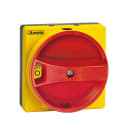 LOVATO ELECTRIC - Poignées intég. de verrouil. cadenassables fix à vis IP65,ROUGE/JAUNE GA...63A