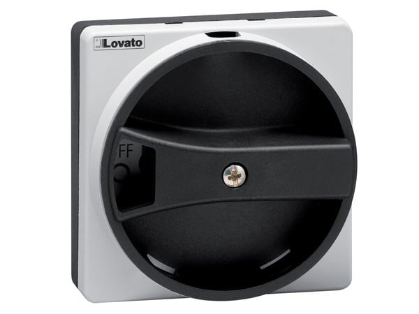 LOVATO ELECTRIC - Poignées intég. de verrouillage cadenassables fixation à vis IP65,NOIRE GA...63A