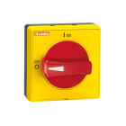 LOVATO ELECTRIC - Poignées saillant de verrouil. cadenassables fix à vis IP65,ROUGE/JAUNE GA...63A