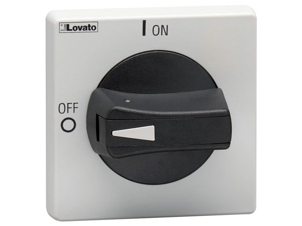LOVATO ELECTRIC - Poignées saillant de verrouil. cadenassables fix à écrou IP65,NOIRE GA...63A