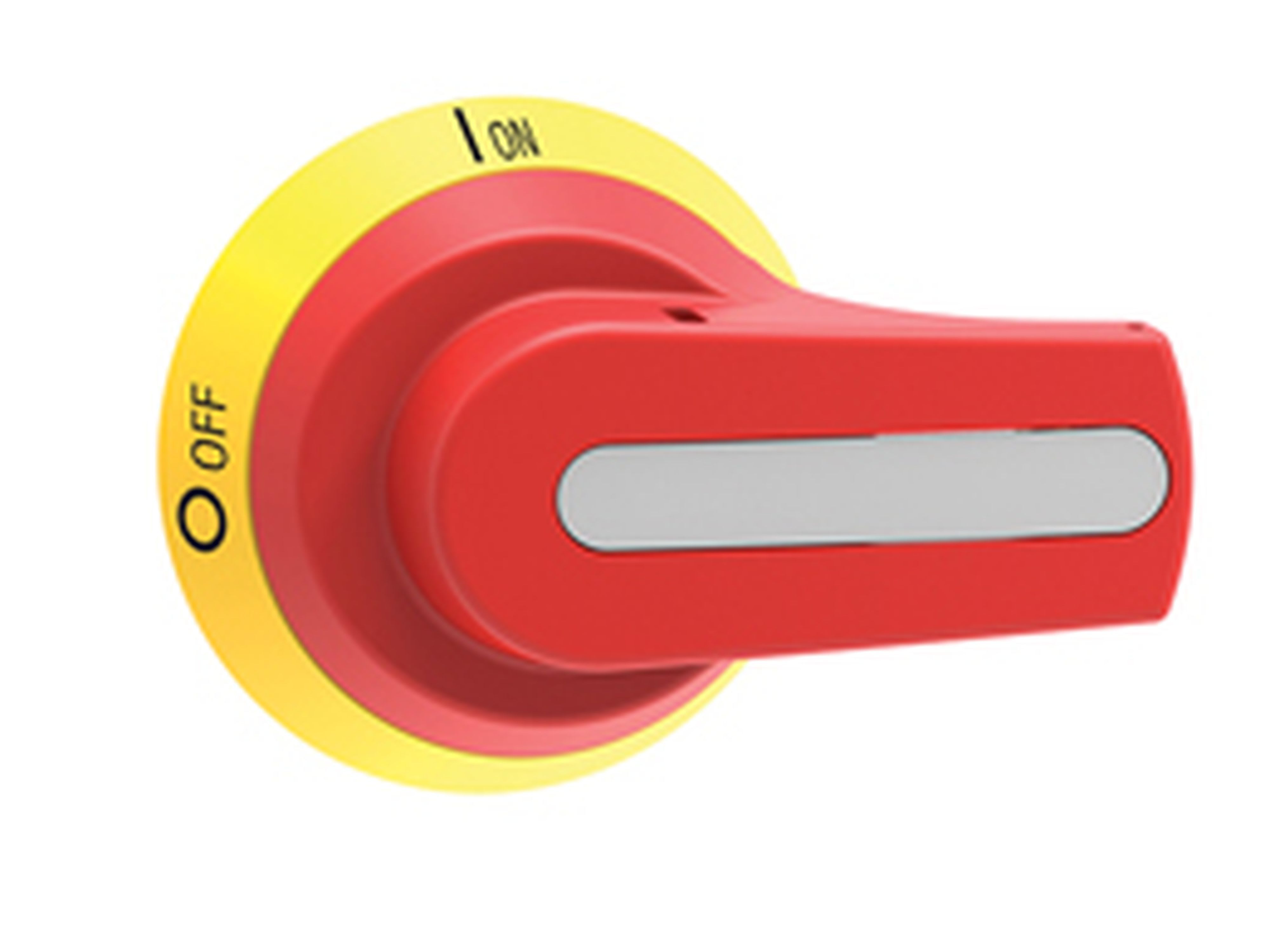 LOVATO ELECTRIC - Poignées à lev de verrouil. cadenassables fix à vis IP65,ROUGE/JAUNE GA 30..160A