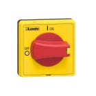 LOVATO ELECTRIC - Poignées à lev de verrouil. cadenassables fix à vis IP65,ROUGE/JAUNE GA...63A