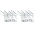 LOVATO ELECTRIC - Jeux de 2 cache-bornes 3P,GA030A?, GA063A?GA160A?, GA030C?, GA063C?GA0160C?