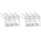 LOVATO ELECTRIC - Jeux de 2 cache-bornes 3P,GA030A?, GA063A?GA160A?, GA030C?, GA063C?GA0160C?