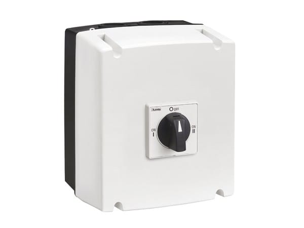 LOVATO ELECTRIC - COMMUTATEUR 4P 40A EN COFFRET +GAX67B