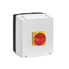 LOVATO ELECTRIC - Interrupteurs-sectionneurs en coffret 32A 1000VDC DC21B avec poignée JAUNE/ROUGE