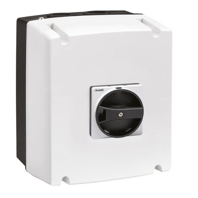 LOVATO ELECTRIC - Interrupteurs-sectionneurs en coffret 32A 1000VDC DC21B avec poignée NOIRE