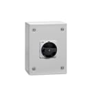LOVATO ELECTRIC - Interrupteurs-sectionneurs 3P 80A en coffret Metallique avec poignée NOIRE