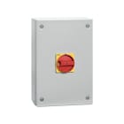 LOVATO ELECTRIC - Interrupt-sectionneurs 3P 160A GA en coffret Metallique avec poignée JAUNE/ROUGE
