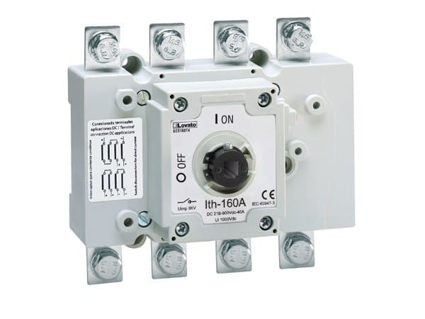 LOVATO ELECTRIC - INTERRUPTEUR SECTIONNEUR 4P P/EMPLOI DC