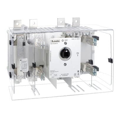 LOVATO ELECTRIC - INT/SECTIONNEUR 4P AVEC PORTEFUSIBLE NH