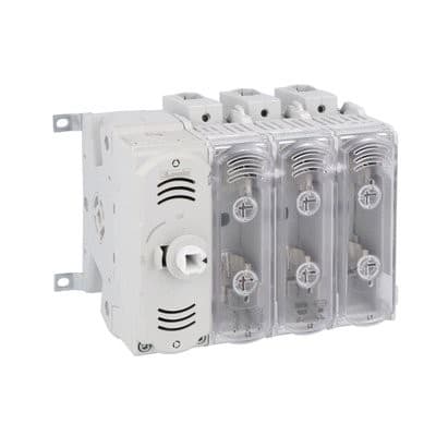 LOVATO ELECTRIC - Disjoncteur à trois pôles, avec porte-fusible NFC, 100A