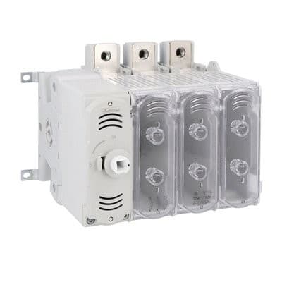 LOVATO ELECTRIC - Disjoncteur à trois pôles, avec porte-fusible NH, 125A