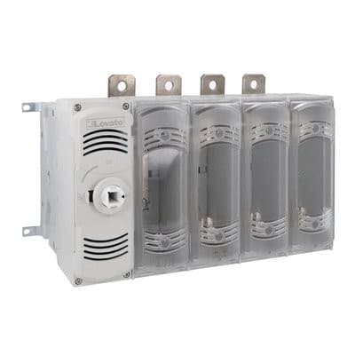 LOVATO ELECTRIC - Disjoncteur à quatre pôles, avec porte-fusible NH, 250A