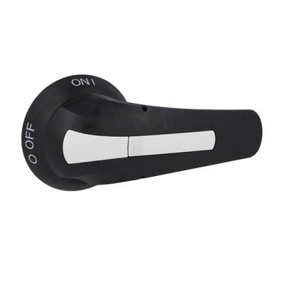 LOVATO ELECTRIC - Poignée de couplage de porte, verrouil, lev noir de 115 /4,5". x GEF0050?GEF0160