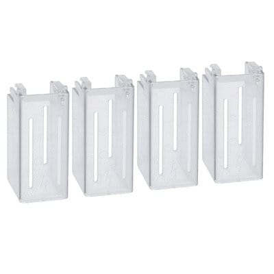 LOVATO ELECTRIC - Jeu de 4 couvertures de bornes. Pour GEF0050?GEF0160?
