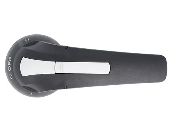 LOVATO ELECTRIC - POIGNEE NOIRE COMMANDE EXT VERROU PORTE