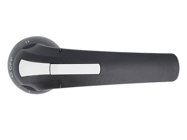LOVATO ELECTRIC - POIGNEE NOIRE COMMANDE EXT VERROU PORTE