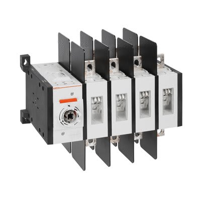 LOVATO ELECTRIC - Interrupteurs-commutateurs de ligne série GL 4P 400A UL98, sans poignée