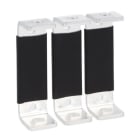 LOVATO ELECTRIC - Barres de pontage unipolaires. Jeu de 3 pièces, chacune d'elles couvrant 1 pôle