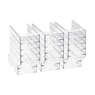 LOVATO ELECTRIC - Cache-bornes unipolaire. Jeu de 3 pcs, chacune couvrant 1 pôle x GL0631...GL1000