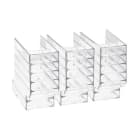LOVATO ELECTRIC - Cache-bornes unipolaire. Jeu de 3 pcs, chacune couvrant 1 pôle x GL0631...GL1000