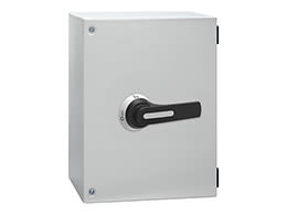 LOVATO ELECTRIC - Interrupteurs-sectionneurs série GL 4P 200A en coffret metal,avec poignée NOIRE