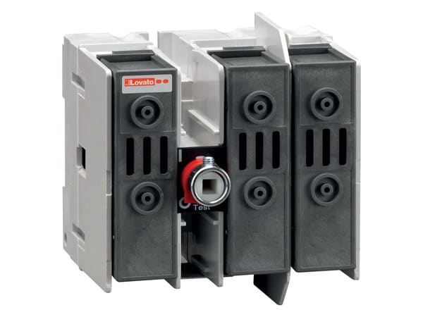 LOVATO ELECTRIC - Interrupt-sectionneurs GM 3P 30A,UL 98,sans poignée,avec porte-fusible typ J C12