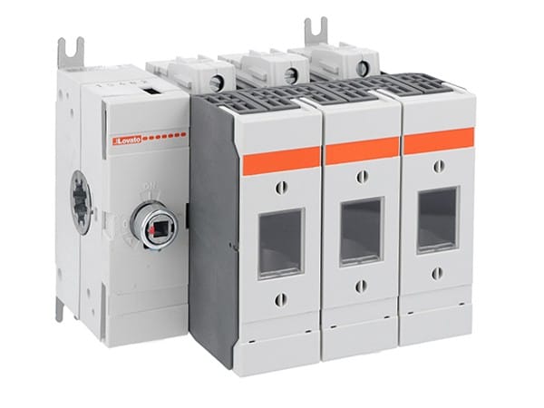 LOVATO ELECTRIC - Interrupt-sectionneurs GM 3P 60A,UL 98,sans poignée,avec porte-fusible typ J C03
