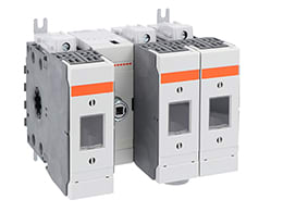 LOVATO ELECTRIC - Interrupt-sectionneurs GM 3P 60A,UL 98,sans poignée,avec porte-fusible typ J C12