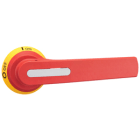 LOVATO ELECTRIC - Poignée JAUNE/ROUGE de verrouillage porte x Interrupt-sectionneurs GMF 600-800A