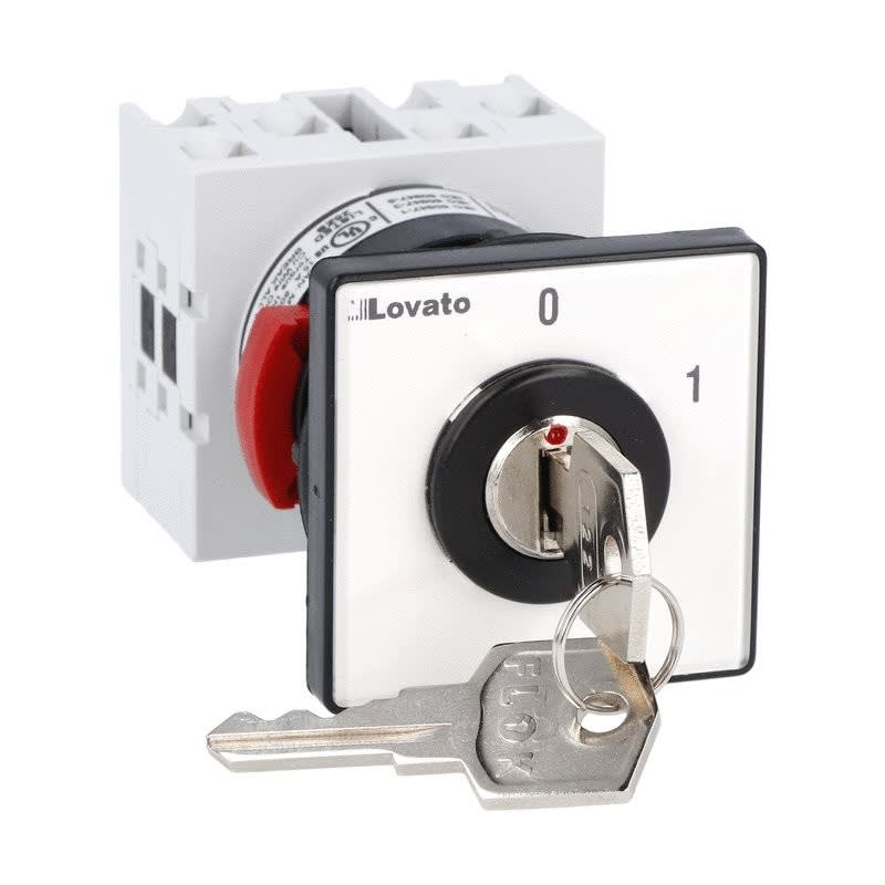 LOVATO ELECTRIC - 4P 2POS SWITCH FRONT MOUNTING 48X48