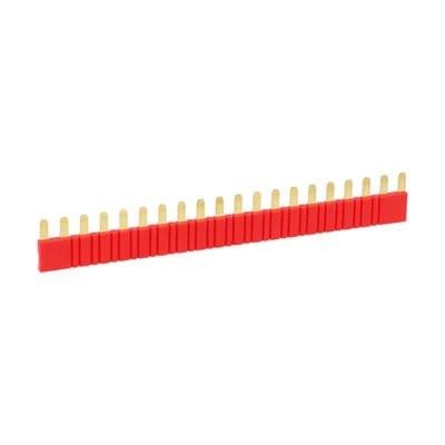 LOVATO ELECTRIC - Barrettes de connexion ROUGE 20 pôles pour relais bornes industriels HR1