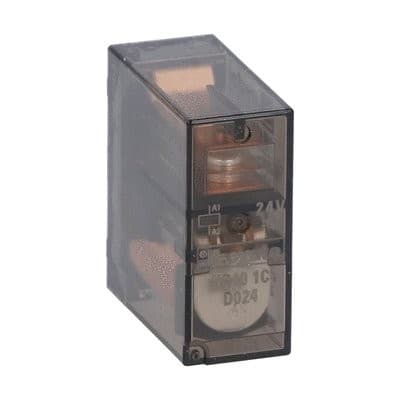 LOVATO ELECTRIC - Relais miniature, 110/120VAC, 10A, 1 contact inverseur. Mont sur embase HR5XS2?