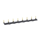 LOVATO ELECTRIC - Barres de connexion NOIRE 8 pôles pour relais minces industriels HR50
