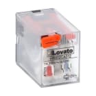 LOVATO ELECTRIC - Relais industriels avec indicateur à LED sans embase, 2 inverseurs 12VAC 7A