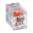 LOVATO ELECTRIC - Relais industriels avec indicateur à LED sans embase, 2 inverseurs 24VAC 7A