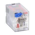 LOVATO ELECTRIC - Relais industriels avec indicateur à LED sans embase, 4 inverseurs 48VDC 5A